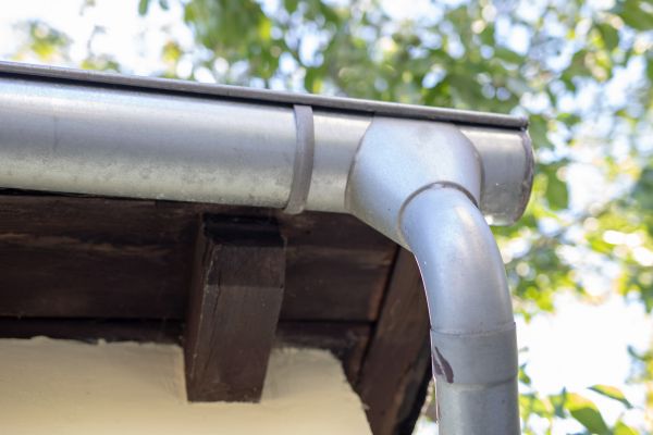 Metal Rain Gutter Installation in Maineville
