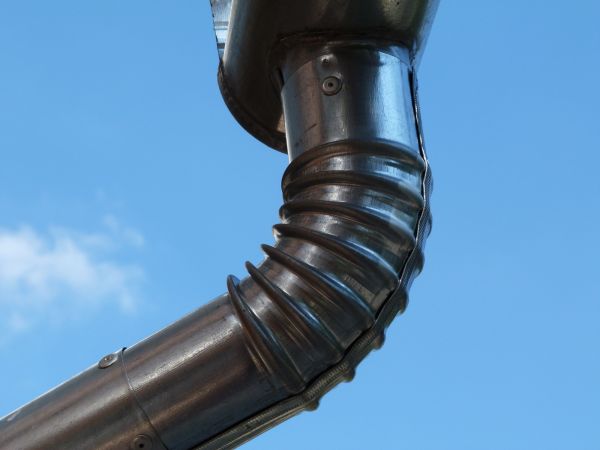 Metal Downspout Installation in Maineville
