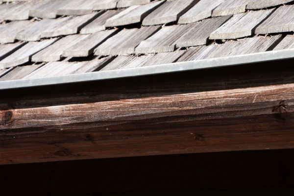 Wood Rain Gutter Installation in Maineville