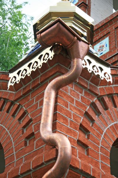 Church Downspout Installation in Maineville
