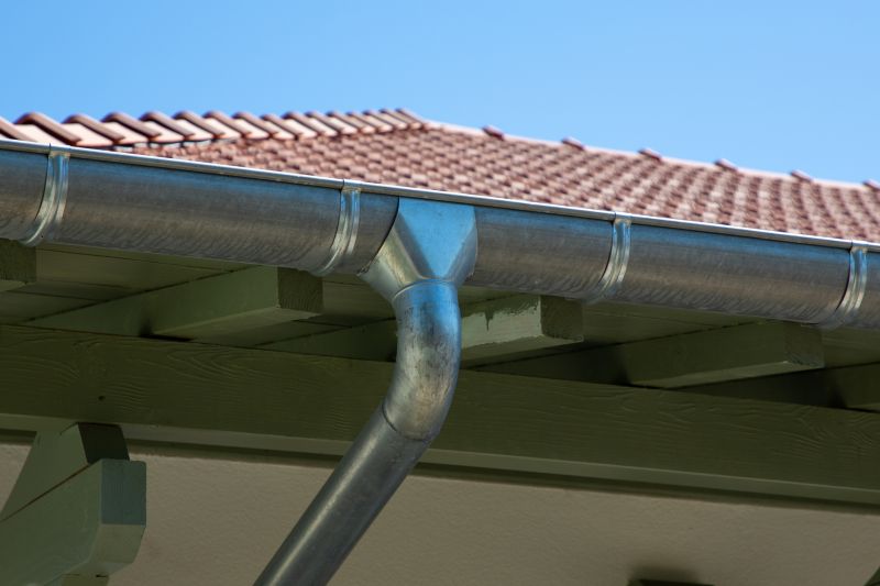 Warehouse Gutter Installation detail